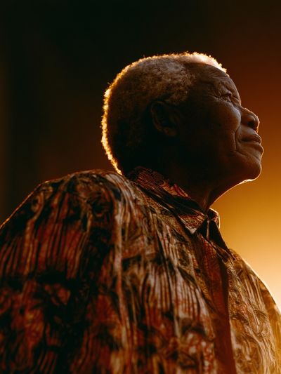 Elderly Portrait Photography Poster.