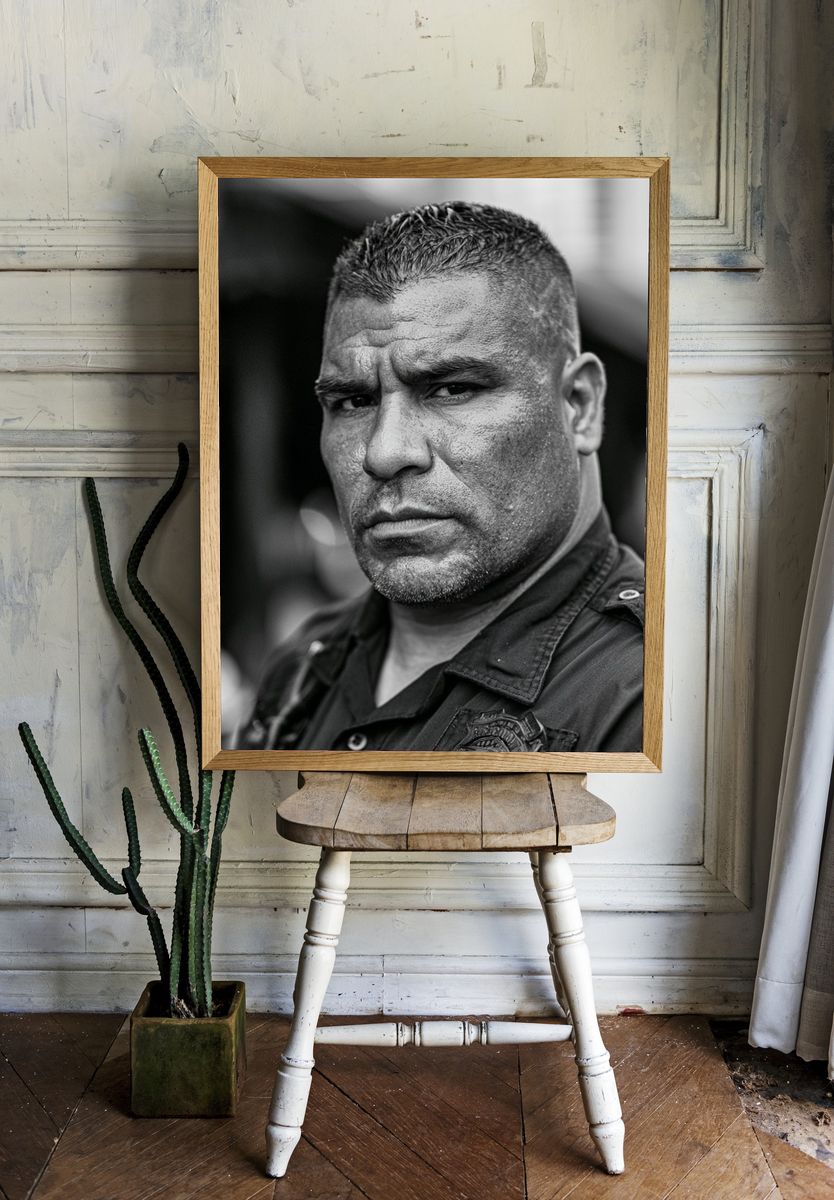 Intense Portrait Photography Poster. — room view 1