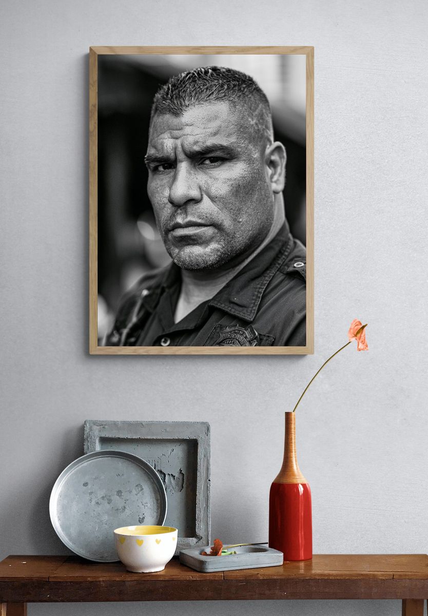 Intense Portrait Photography Poster. — room view 3