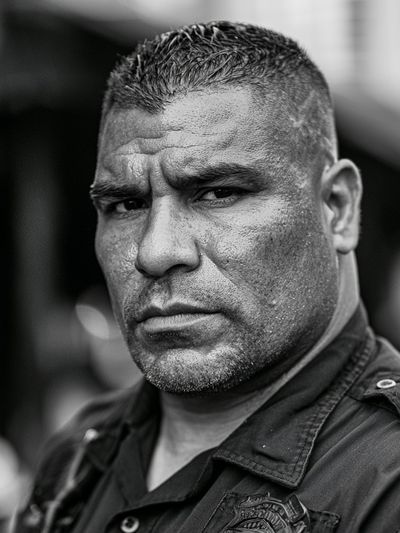 Intense Portrait Photography Poster.