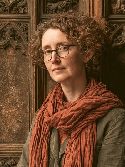 Curly Portrait Photography Poster. poster