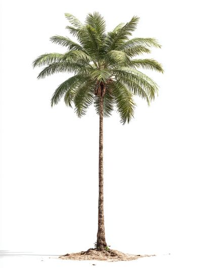 Solitary Palm Tree Photography Poster.