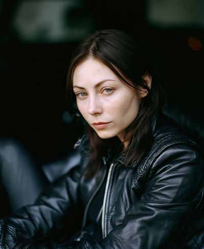 Moody Portrait Photography Poster.