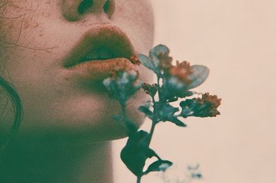 Botanical Portrait Photography Poster.