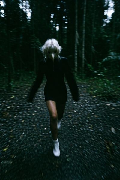 Forest Runner Photography Poster. poster
