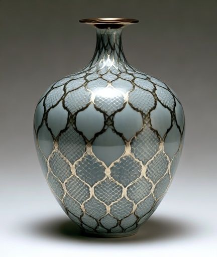 Textured Glass Vase Photography Poster. poster — photography art