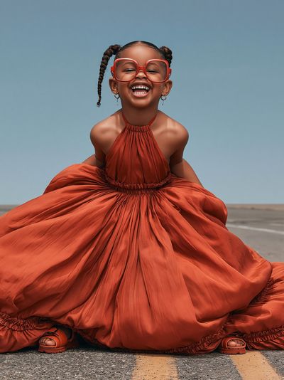 Joyful Child Portrait Photography Poster.