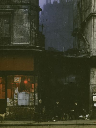 Moody Urban Street Photography Poster. poster