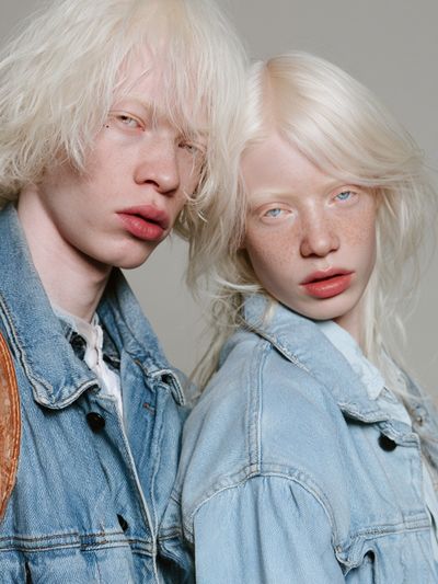 Platinum Blonde Portrait Photography Poster.