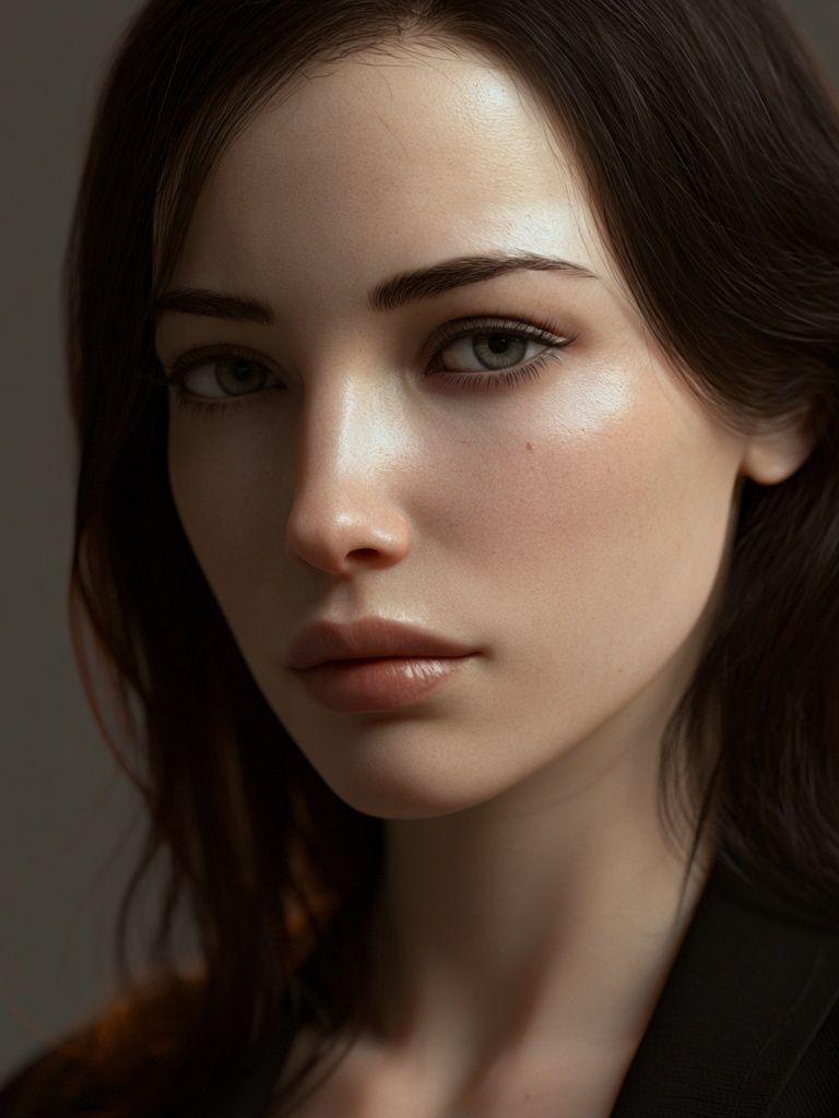 Moody Portrait Photography Poster. poster — photography art