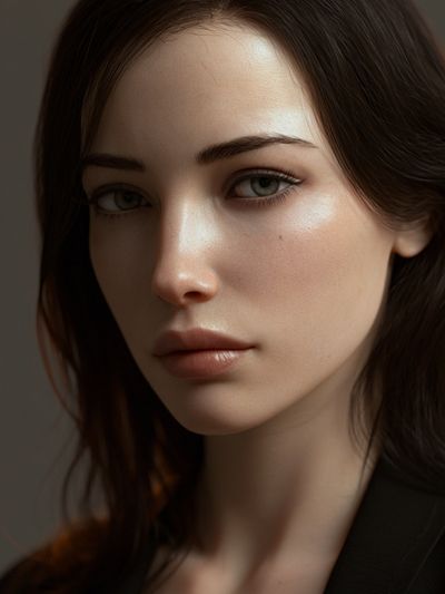 Moody Portrait Photography Poster.
