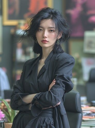 Elegant Woman Portrait Poster. poster — photography art