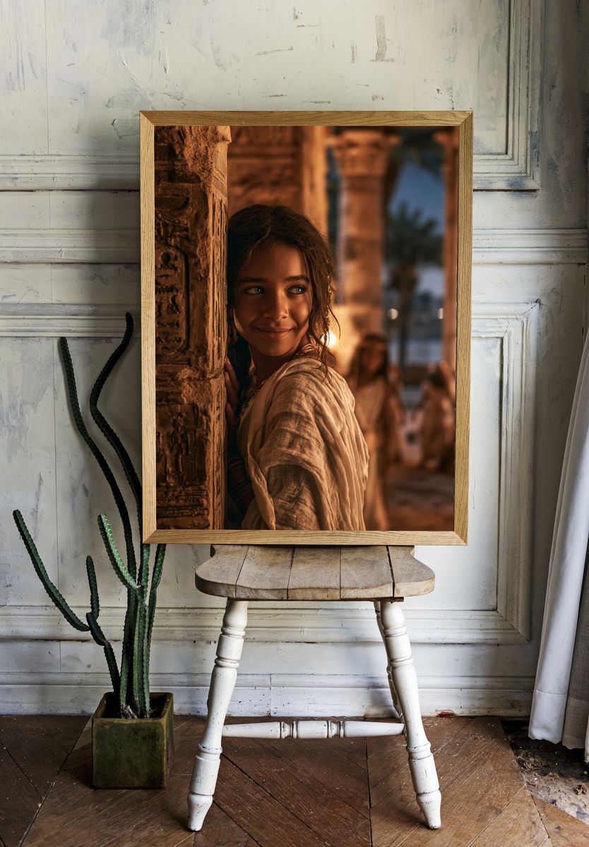 Temple Portrait Photography Poster. — room view 1