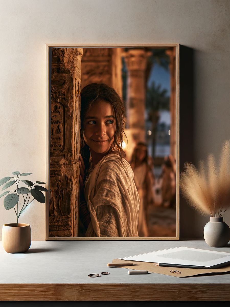 Temple Portrait Photography Poster. — room view 2