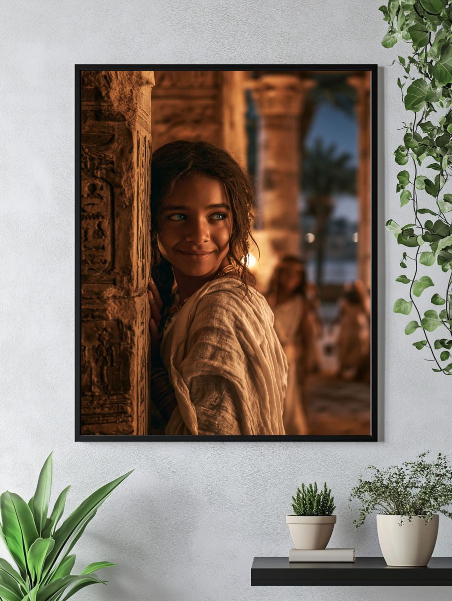 Temple Portrait Photography Poster. — room view 4
