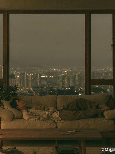 City Night Interior Photography Poster. poster print