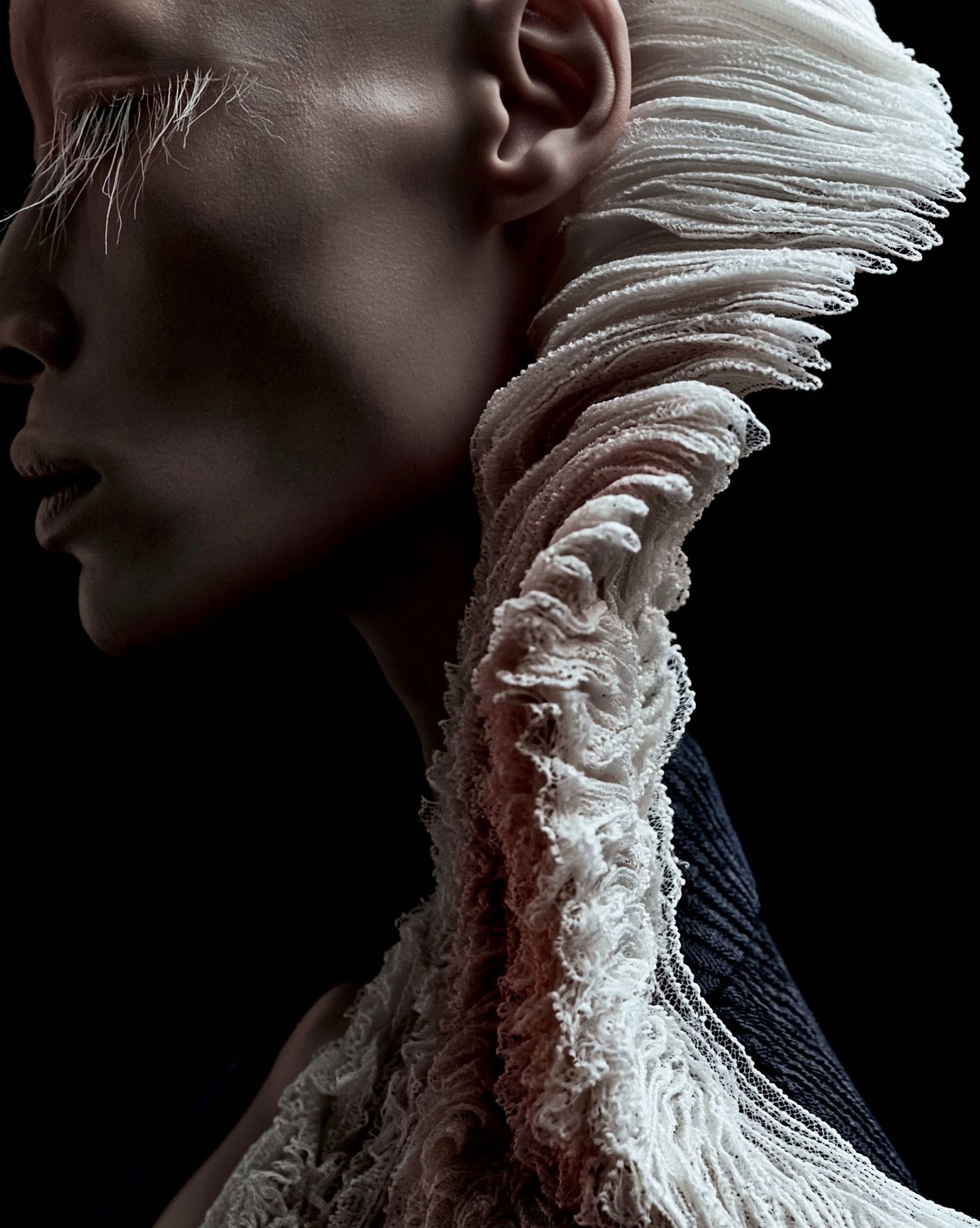 Avant-Garde Portrait Print. poster — photography art