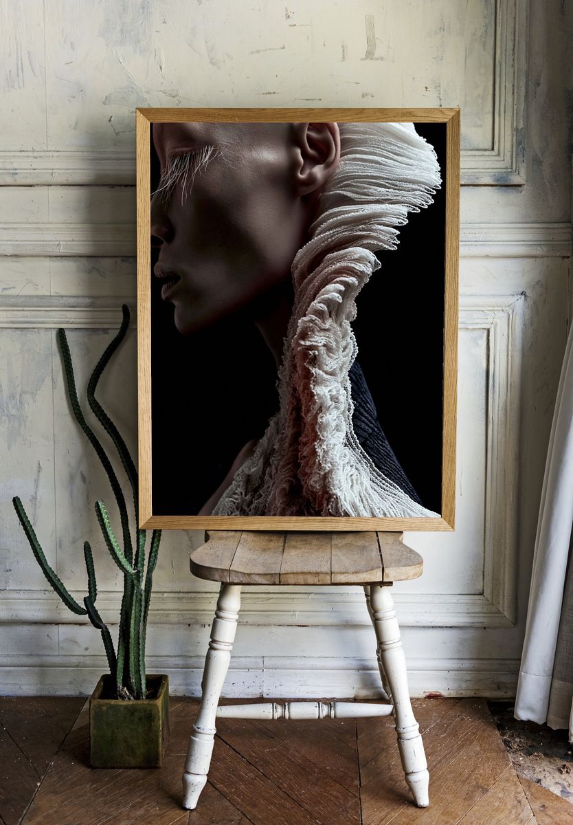 Avant-Garde Portrait Print. — room view 1