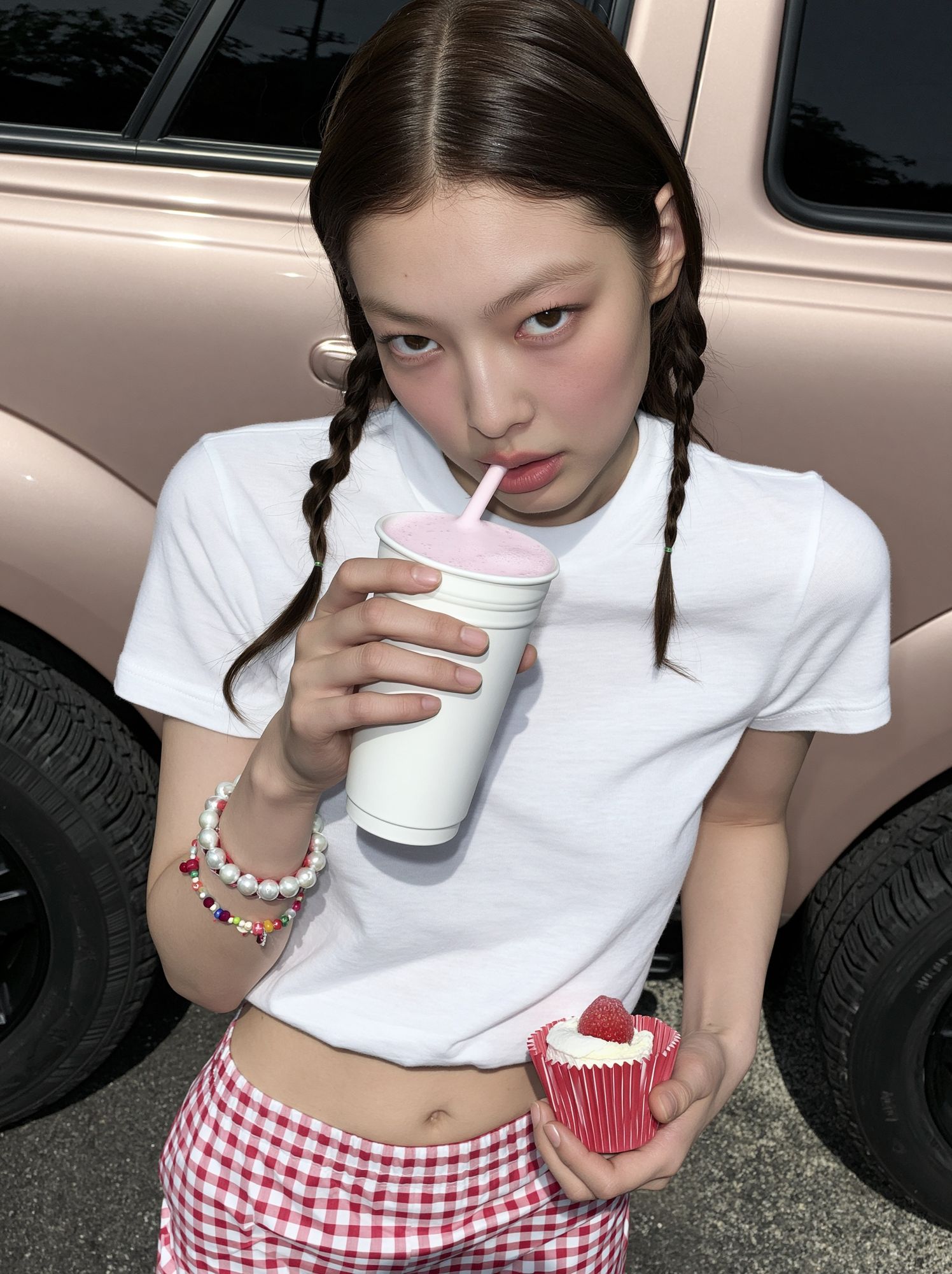 Playful Street Portrait Poster. poster — photography art