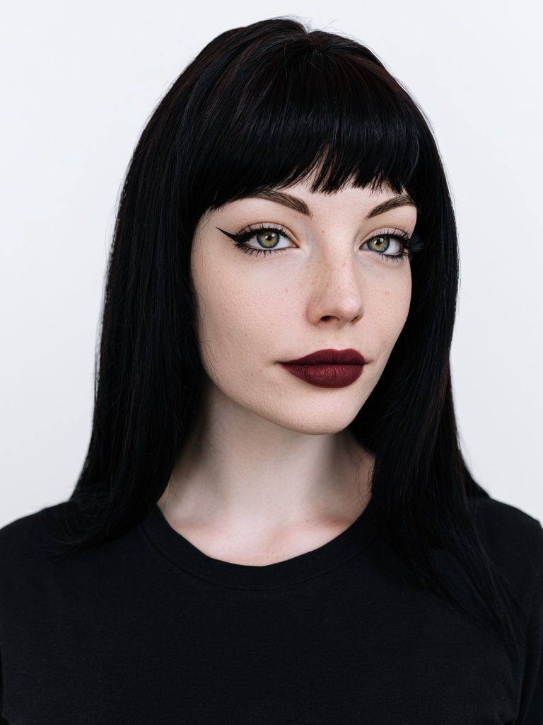 Gothic Portrait Photography Poster. poster detail
