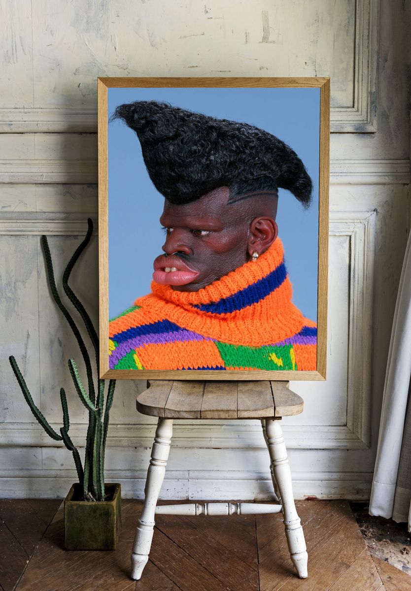 Avant-Garde Portrait Photography Poster. — room view 1