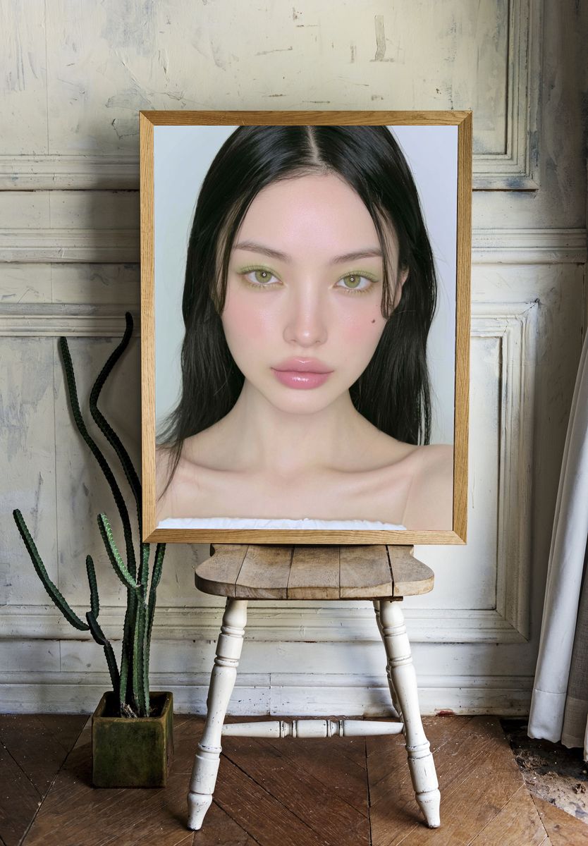 Soft Glam Portrait Poster. room preview