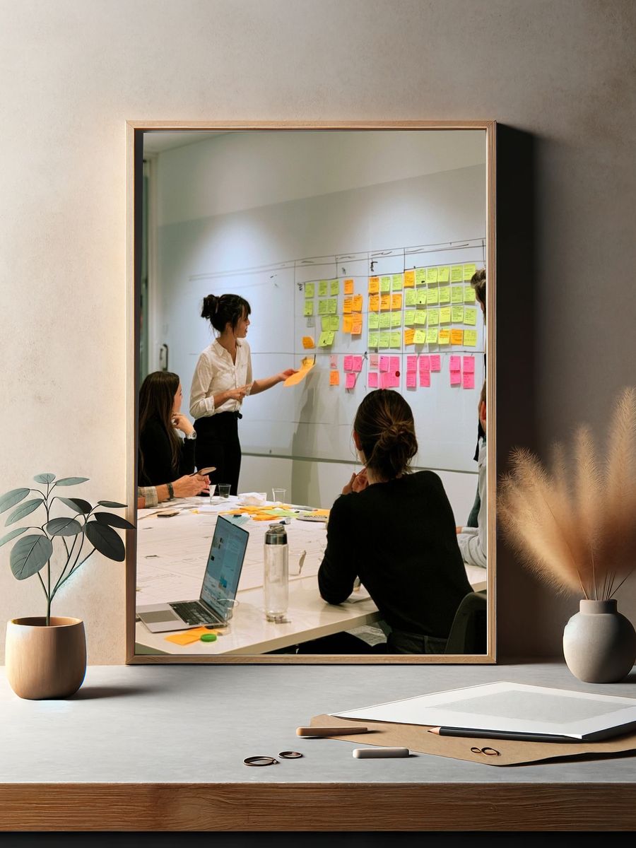 Team Workshop Meeting Photography Poster. — room view 2