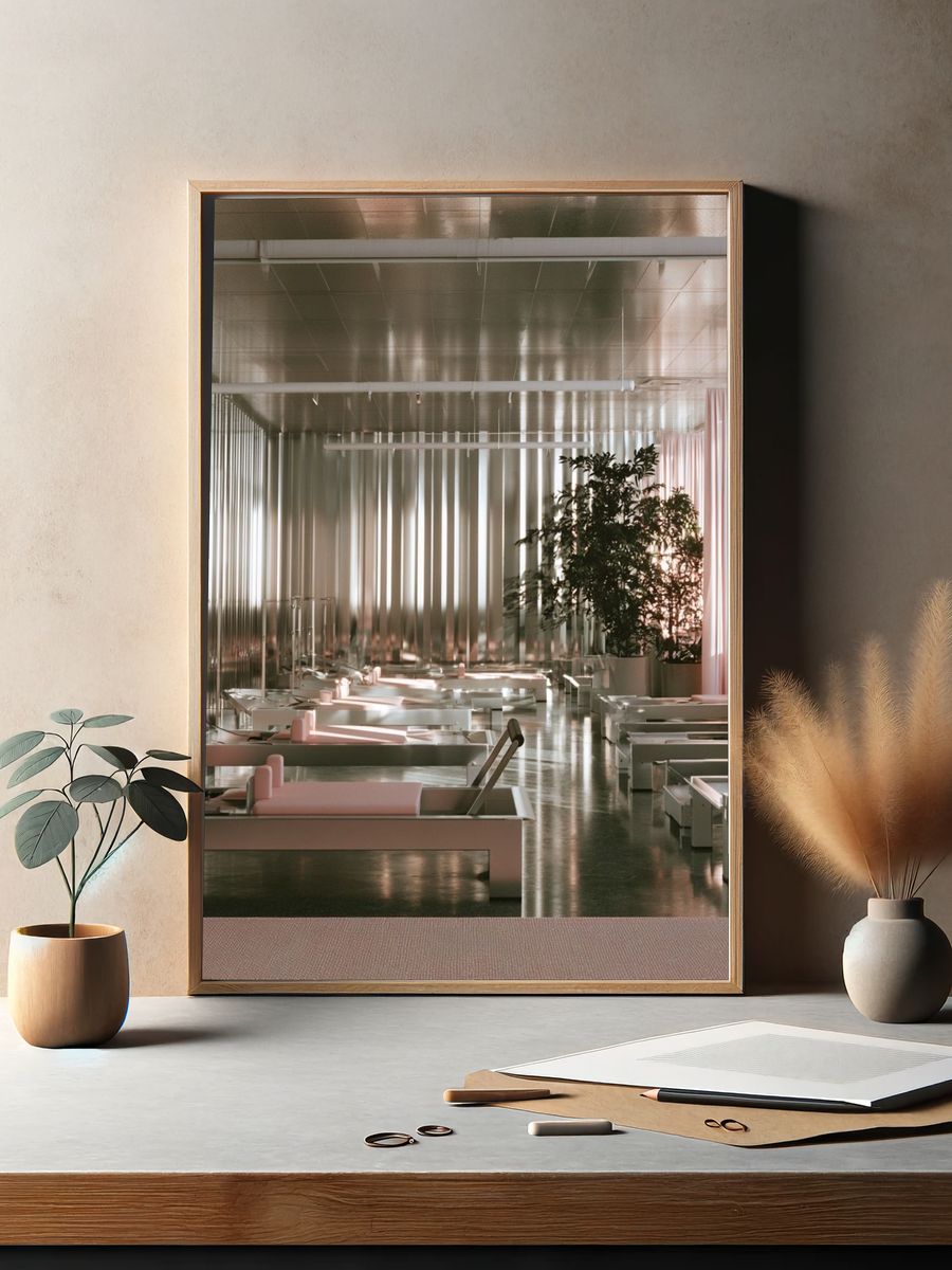 Minimalist Spa Interior Print. — room view 2