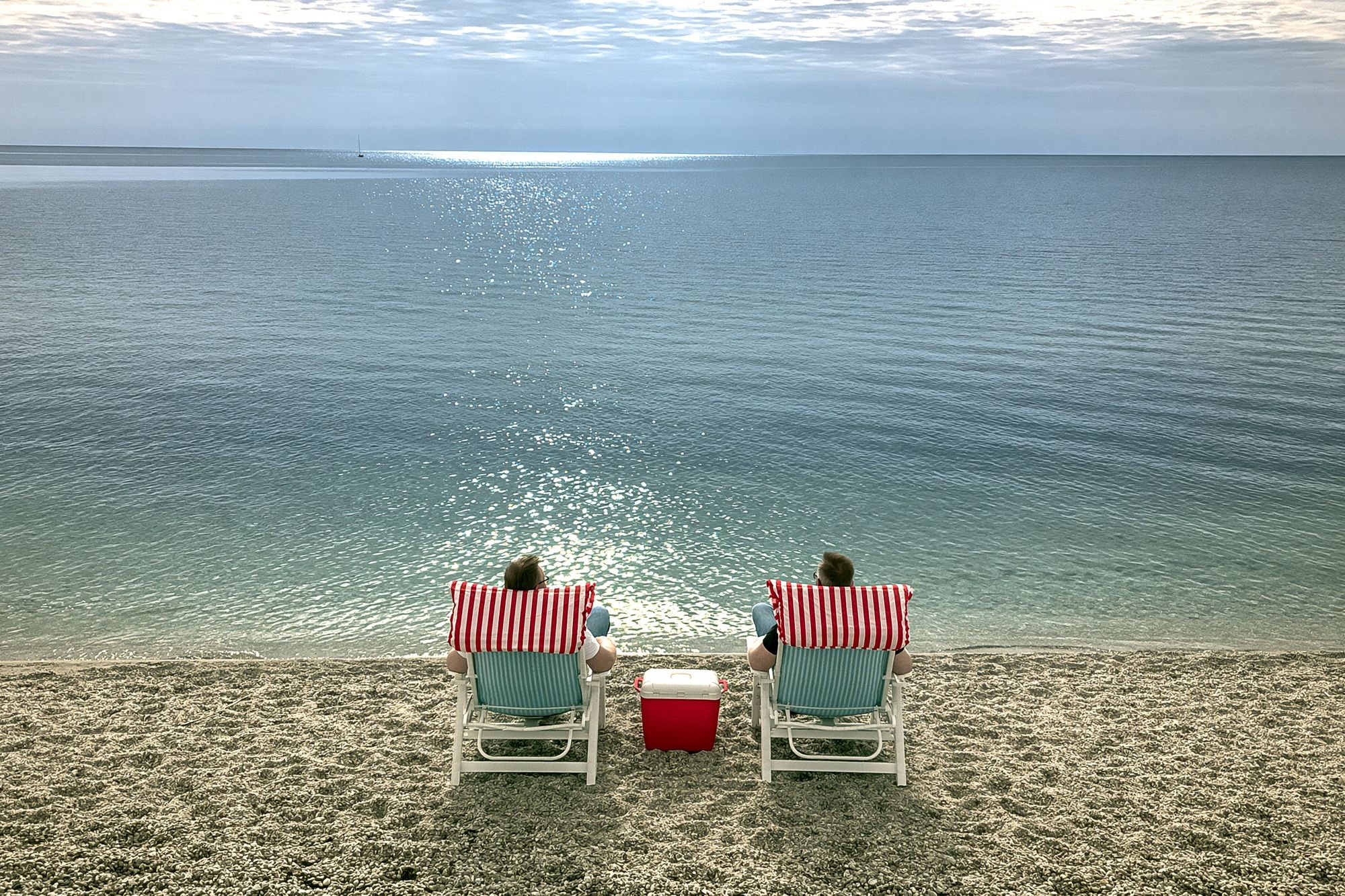 Seaside Lounge Photography Poster. poster — photography art