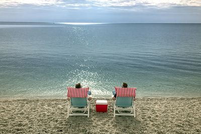 Seaside Lounge Photography Poster.