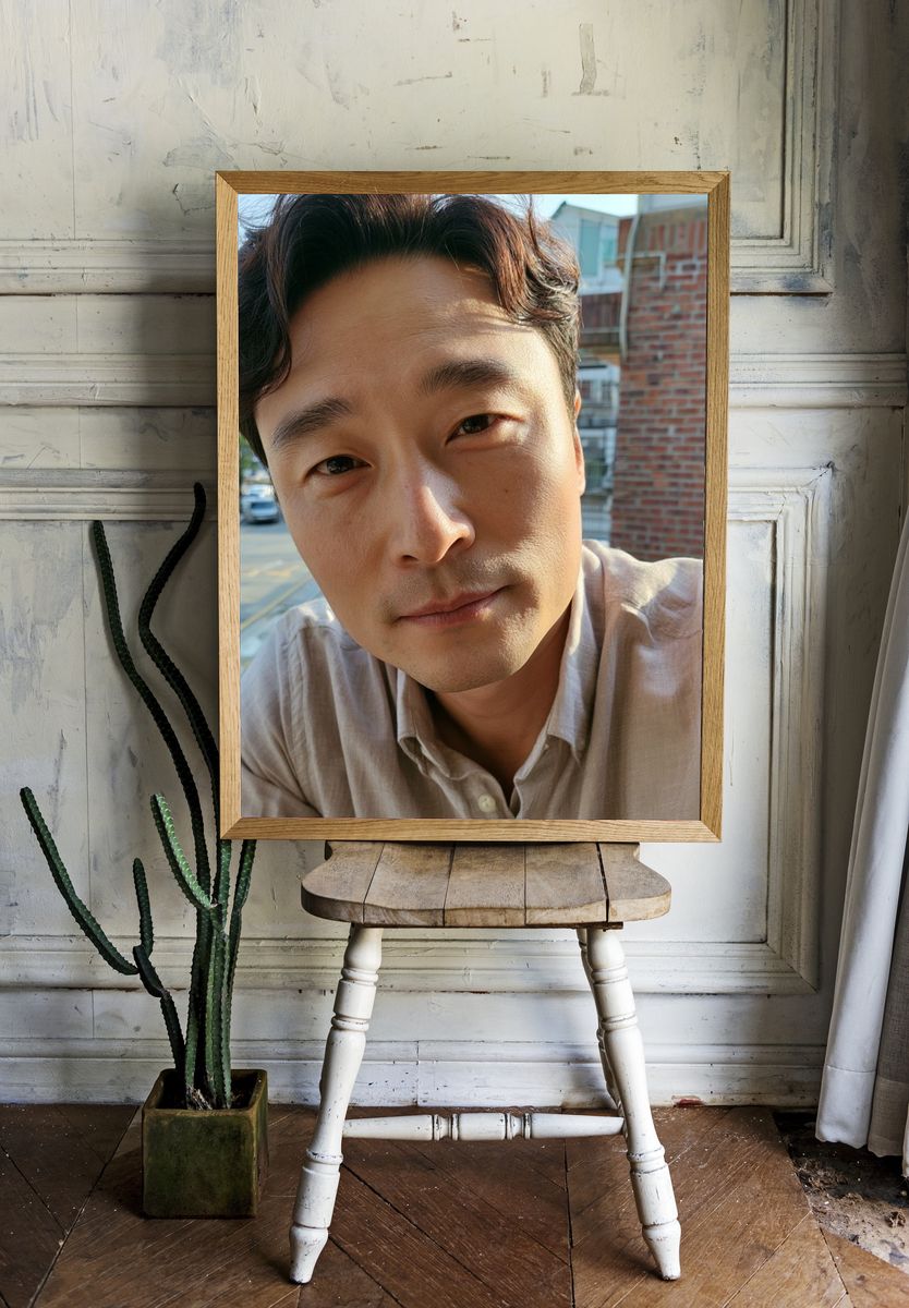 Urban Portrait Photography Poster. — room view 1