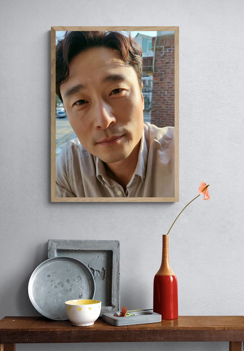 Urban Portrait Photography Poster. — room view 3