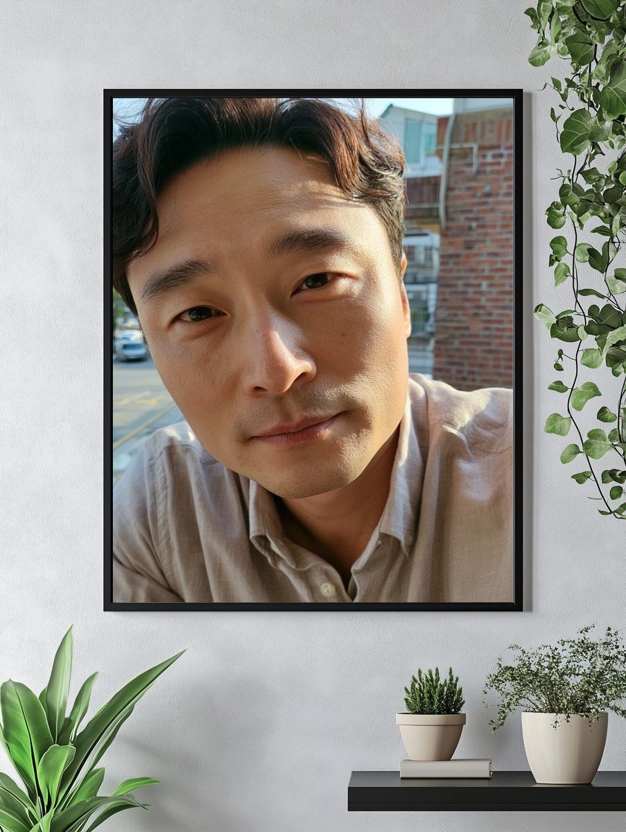 Urban Portrait Photography Poster. — room view 4