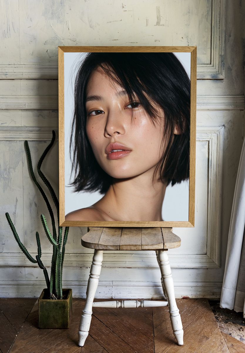 Minimalist Portrait Photography Poster. room preview