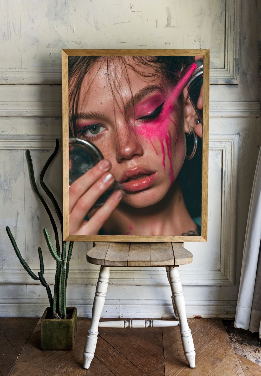 Strawberry Beauty Still Life Poster. room preview