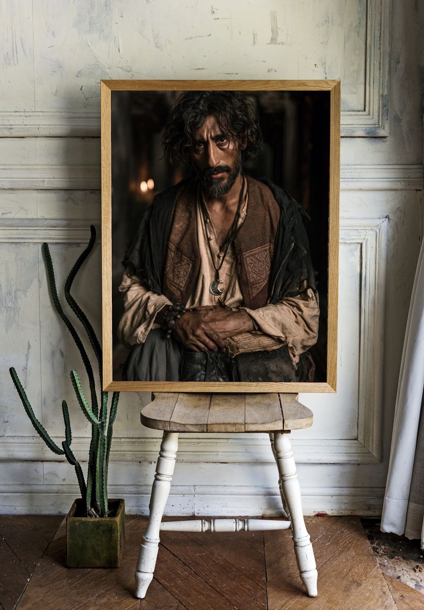 Moody Portrait Photography Poster. room preview
