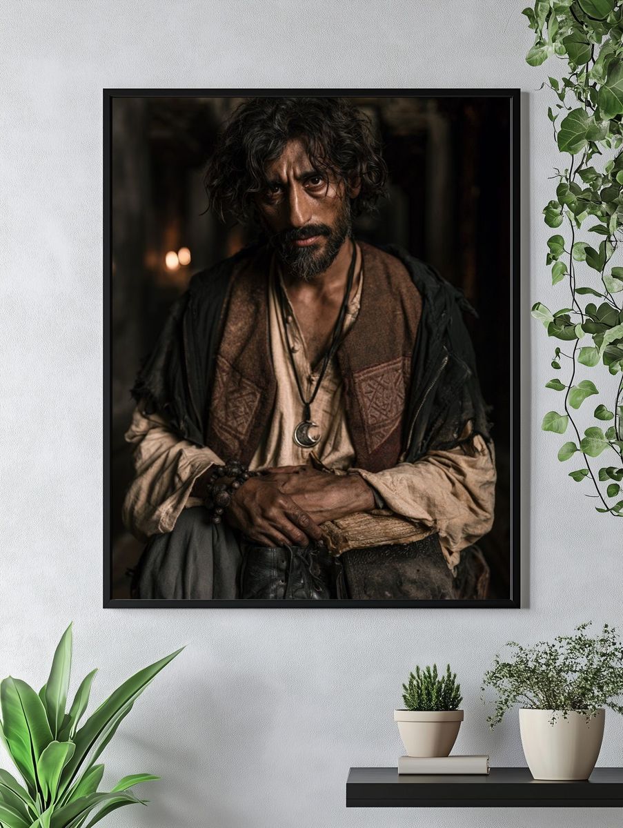 Moody Portrait Photography Poster. — room view 4