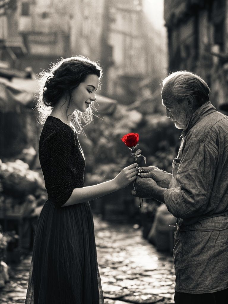 Red Rose Exchange Fine-Art Print. poster detail