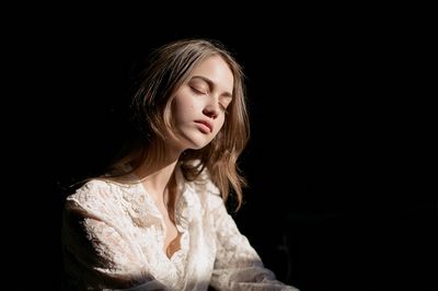Dreamy Portrait Photography Poster.