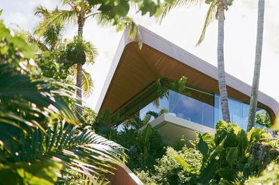 Tropical Modern Villa Photography Poster.