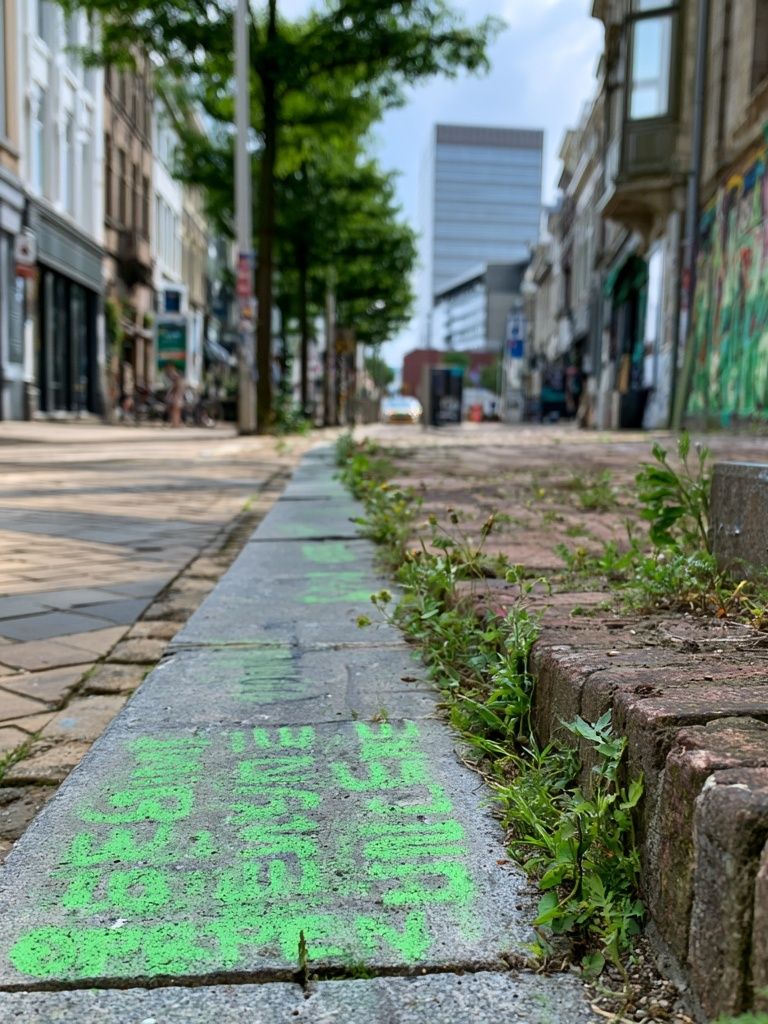 Urban Street Perspective Photography Poster. poster — photography art
