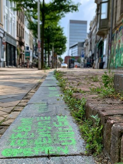 Urban Street Perspective Photography Poster.