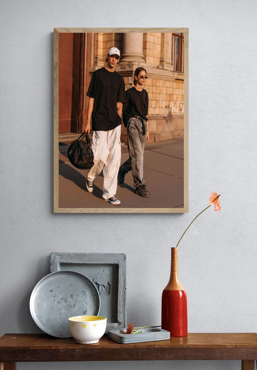 Urban Street Style Fashion Poster. — room view 3