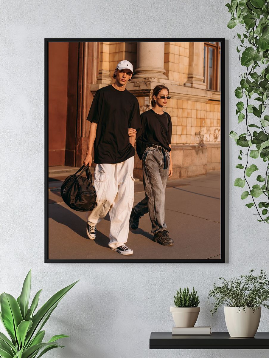 Urban Street Style Fashion Poster. — room view 4