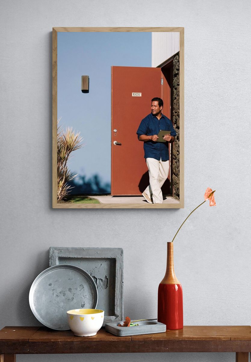 Modern Doorway Portrait Poster. — room view 3