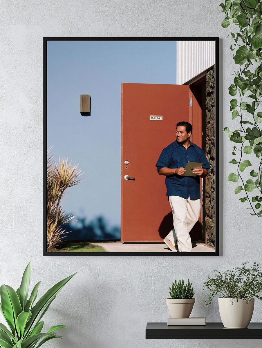 Modern Doorway Portrait Poster. — room view 4