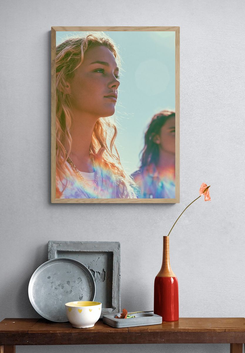Sunlit Portrait Photography Poster. — room view 3