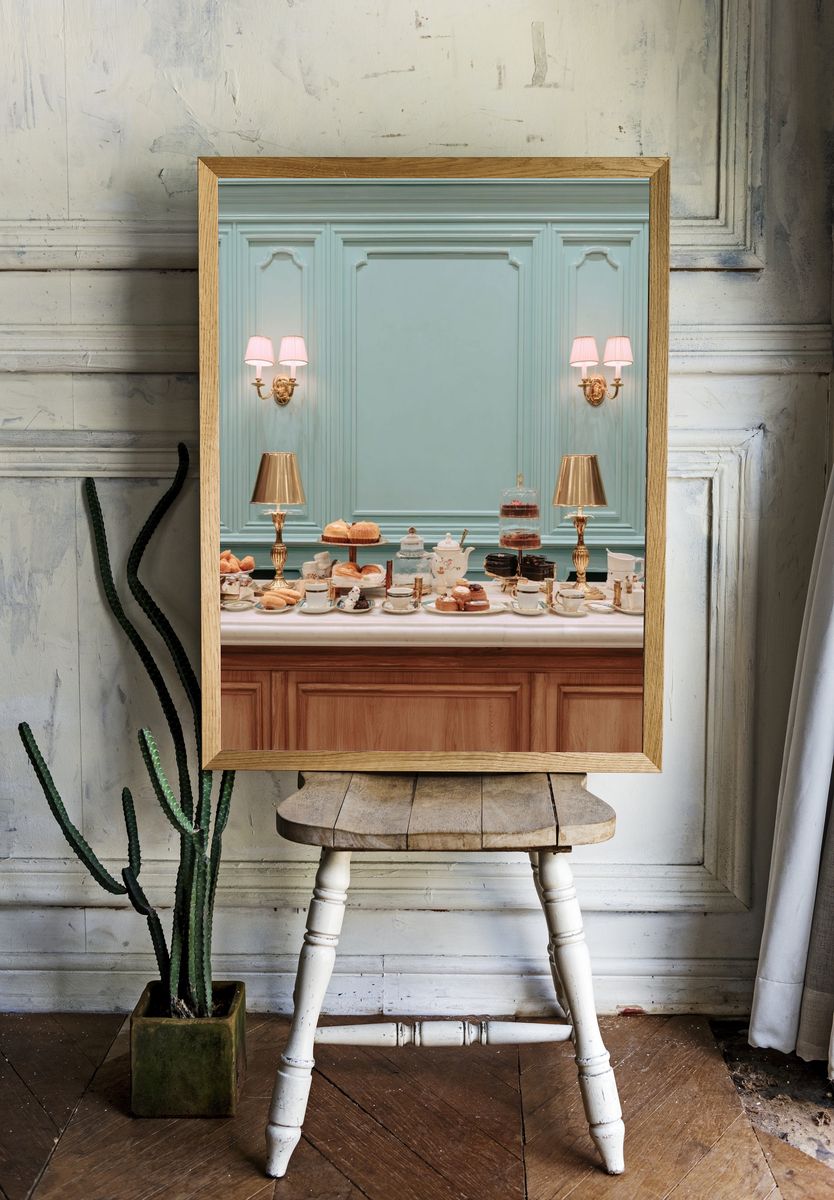 Elegant Tea Buffet Photography Poster. — room view 1
