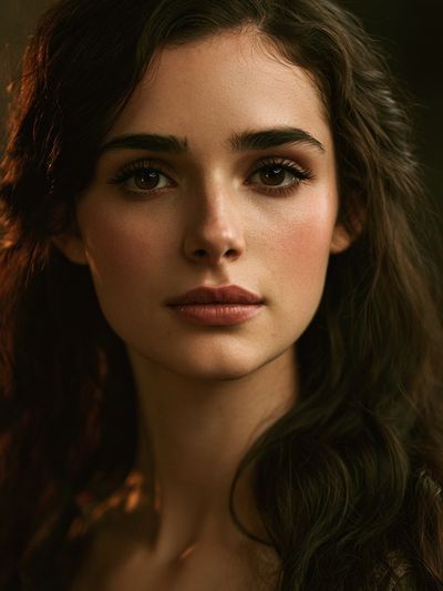 Moody Portrait Photography Poster.