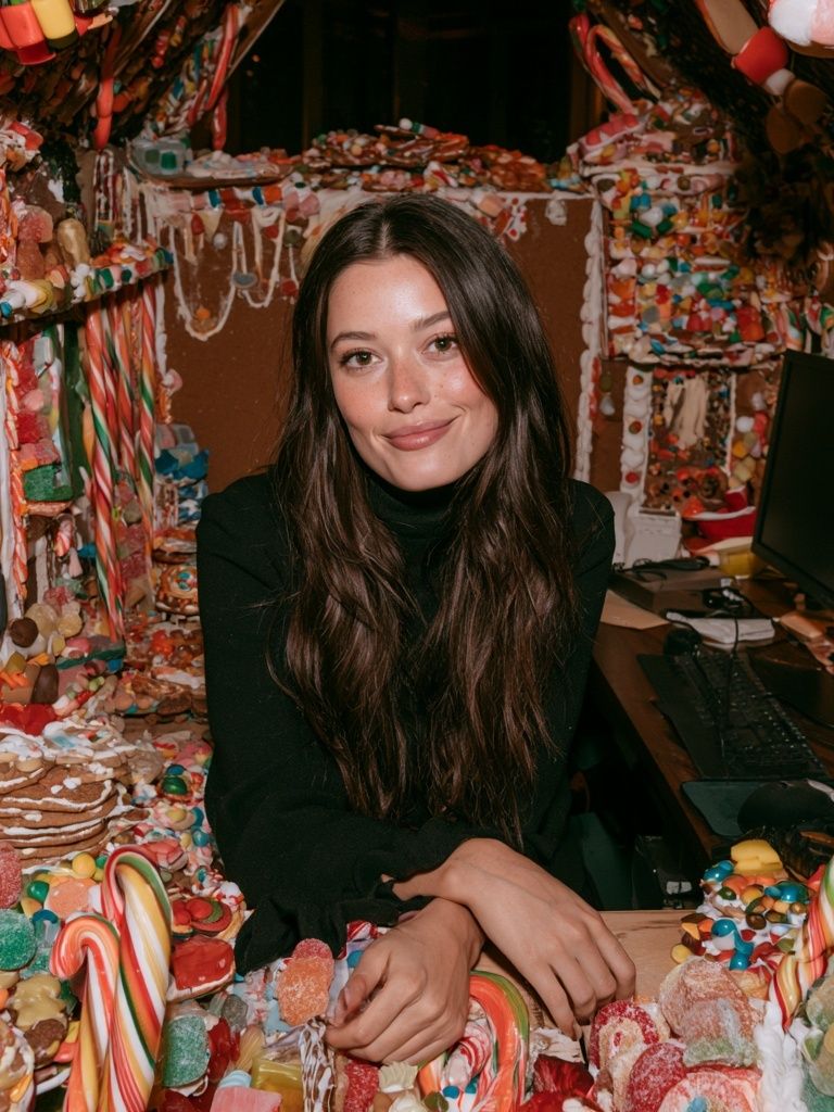 Candy Room Portrait Photography Poster. poster — photography art